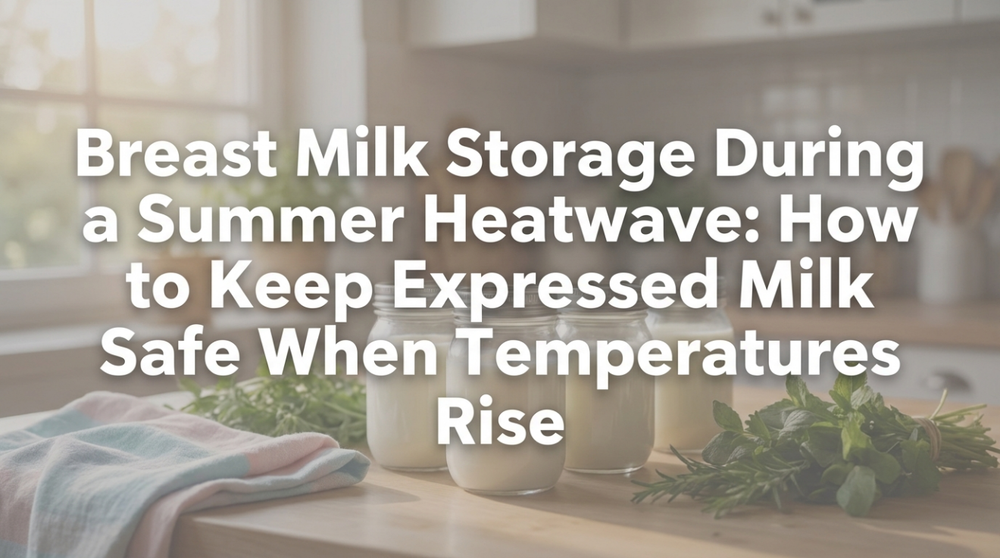 Comparison of safe room temperature versus hot room conditions for breast milk storage