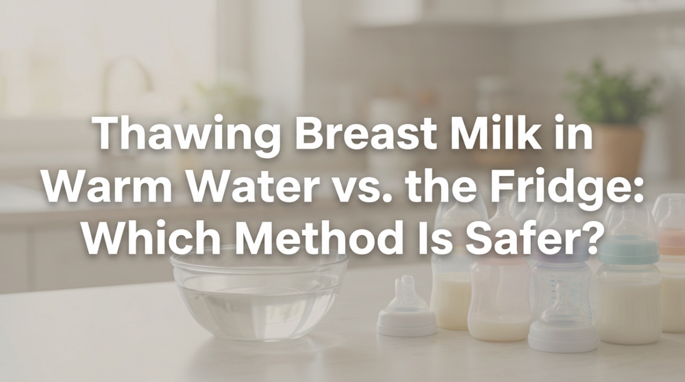 Thawing Breast Milk in Warm Water vs. the Fridge: Which Method Is Safer?