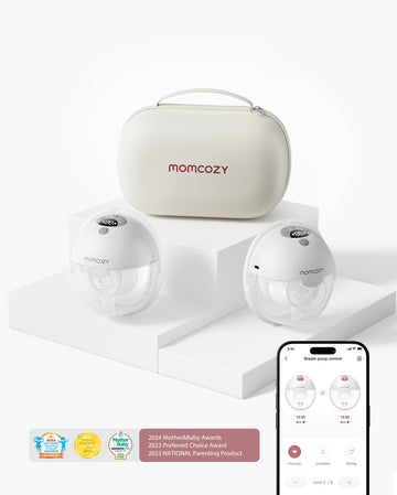 M5 Smart Wearable Breast Pump – Upgraded with App Control