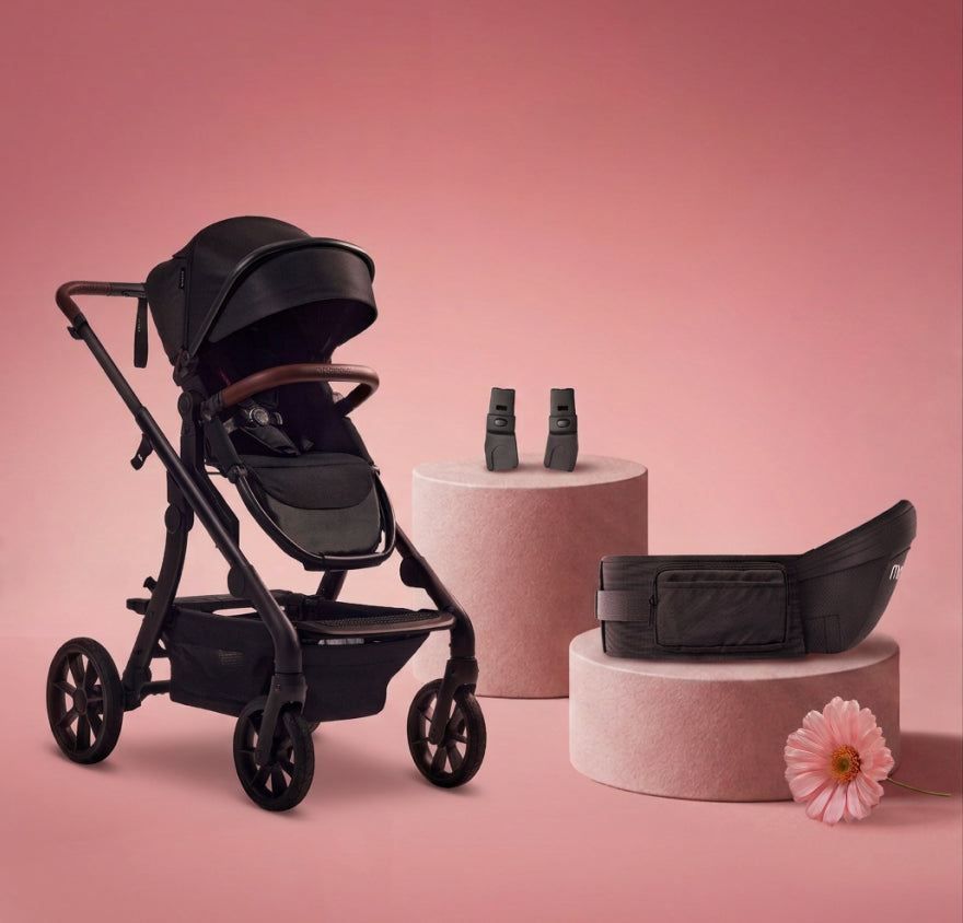 On-the-Go Bundle:ChangeGo Stroller and Car Seat Adapter and Wagon Backrest