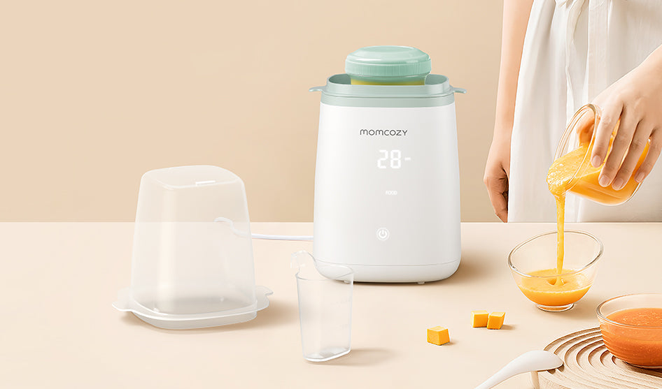 Momcozy 6-in-1 Fast Baby Bottle Warmer for Solids