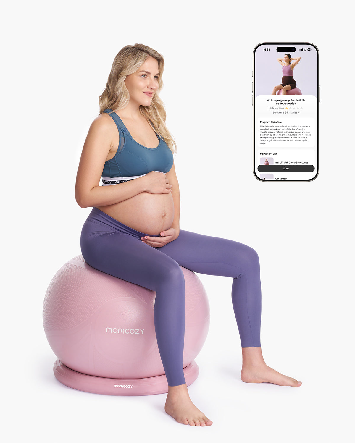 Translation missing: de.BirthEase Pregnancy Ball Set— Birthing Ball
