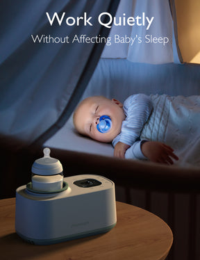 Waterless Baby Bottle Warmer with Shake Bottle Function