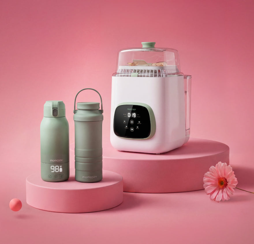 Cleaning and On-the-Go Bundle: Bottle Washer and Bottle Warmer and Bottle Cooler
