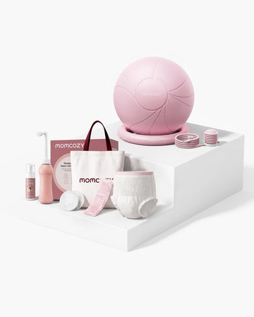BirthEase Pregnancy Ball & Postpartum Recovery Essentials Kit
