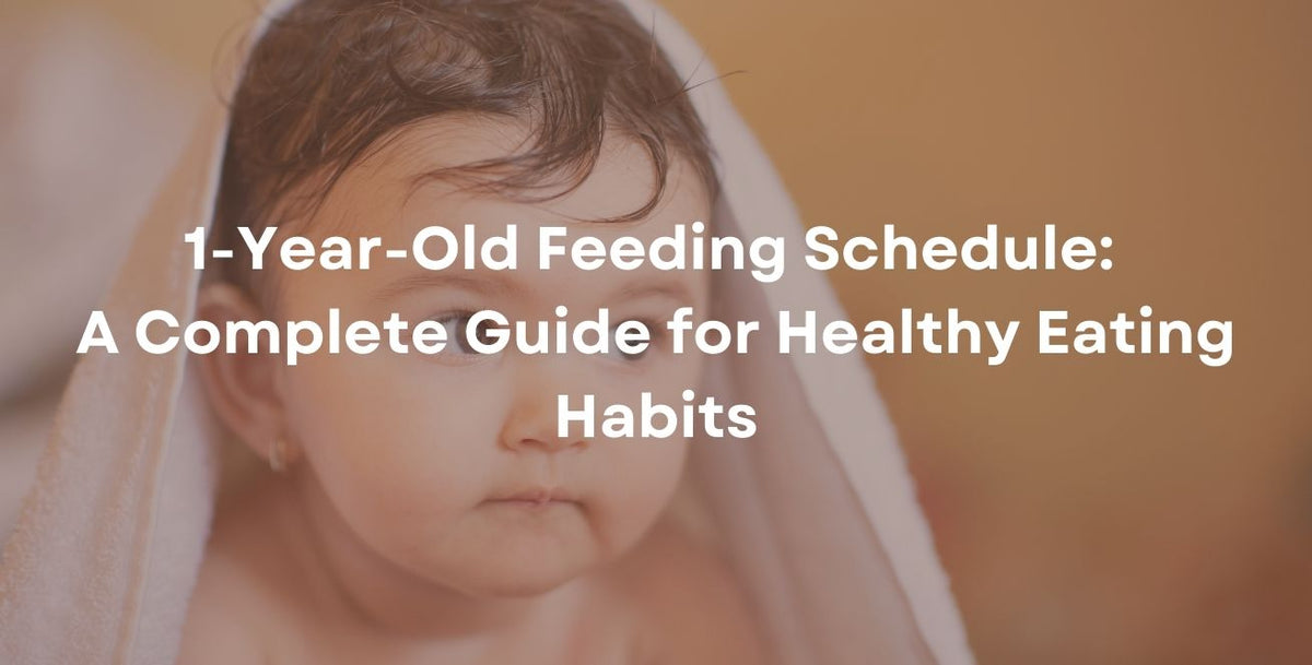 1-Year-Old Feeding Schedule: Daily Meal Plan
