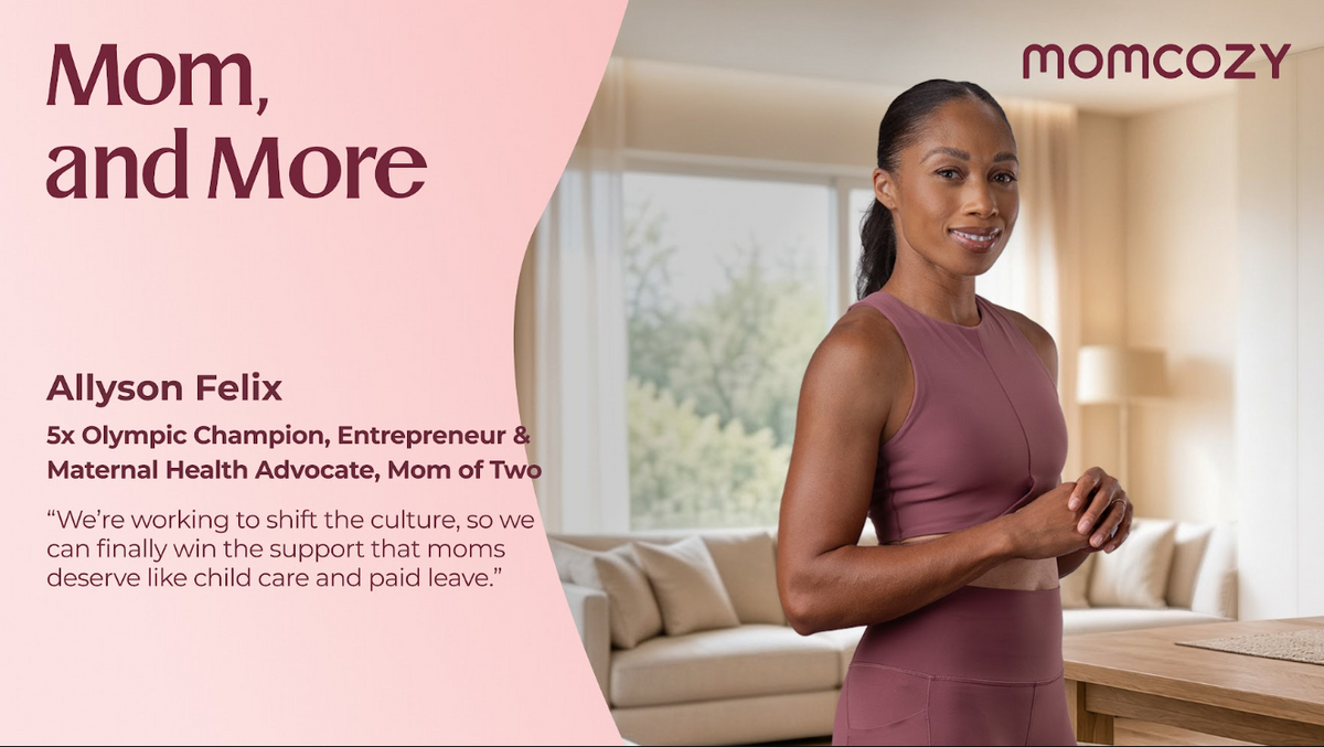 Champion in Her Sport, Champion for Moms: Allyson Felix Runs for Us All