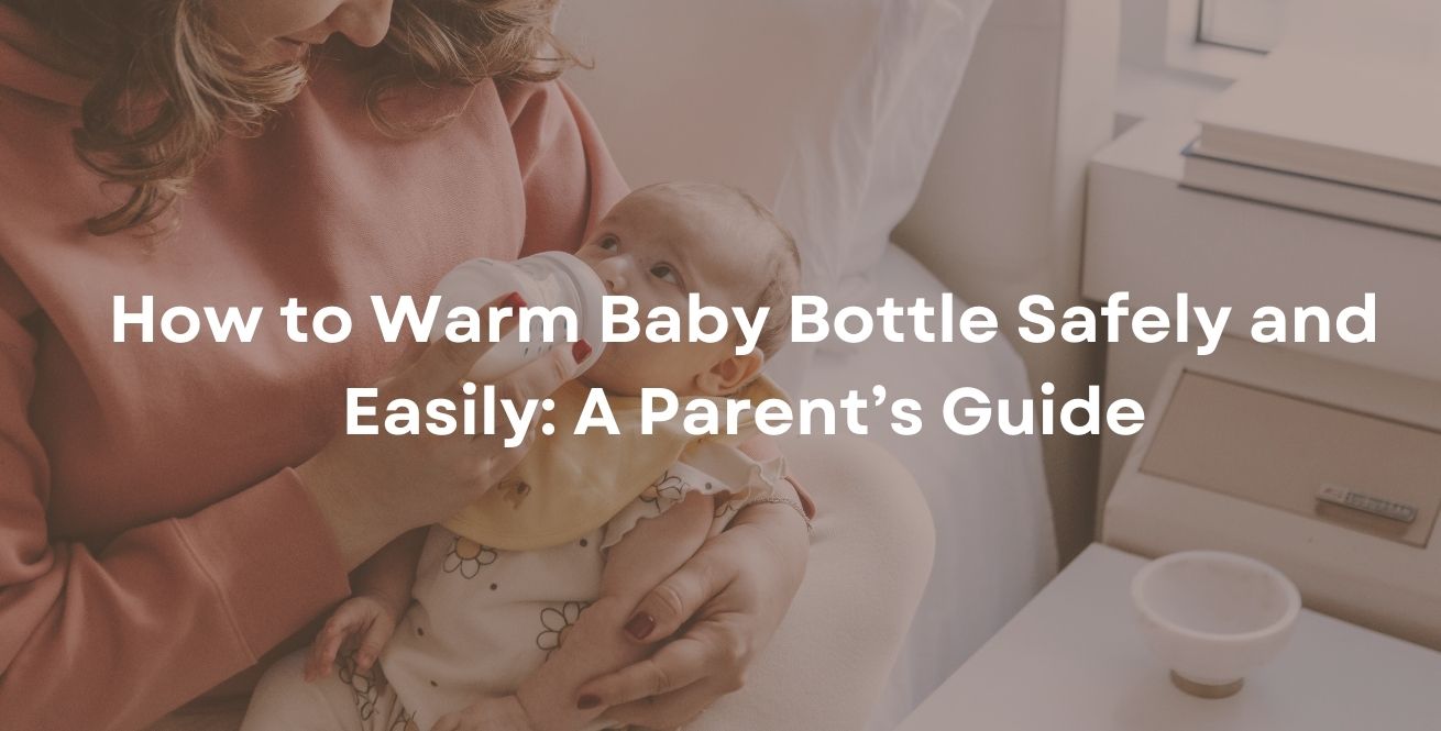How to Put a Baby to Sleep in 40 Seconds Offering a warm bottle for comfort