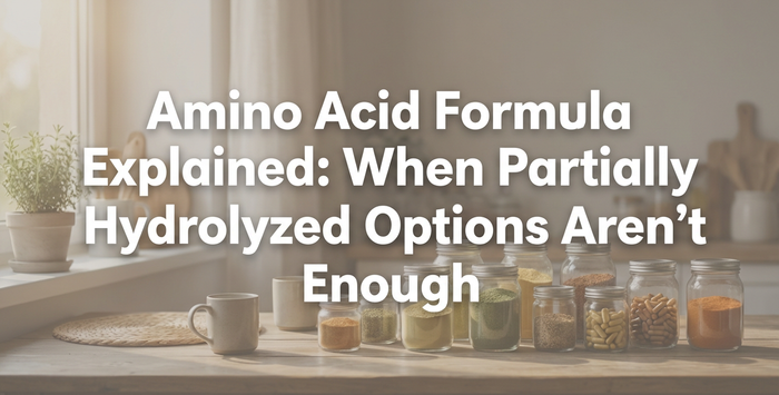 Comparison of gentle formula versus hypoallergenic formula with protein fragment sizes