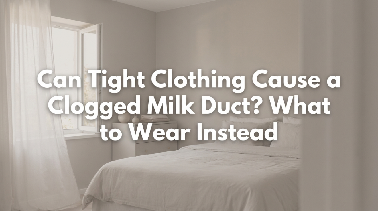 Comparison of tight restrictive bra versus comfortable supportive nursing bra