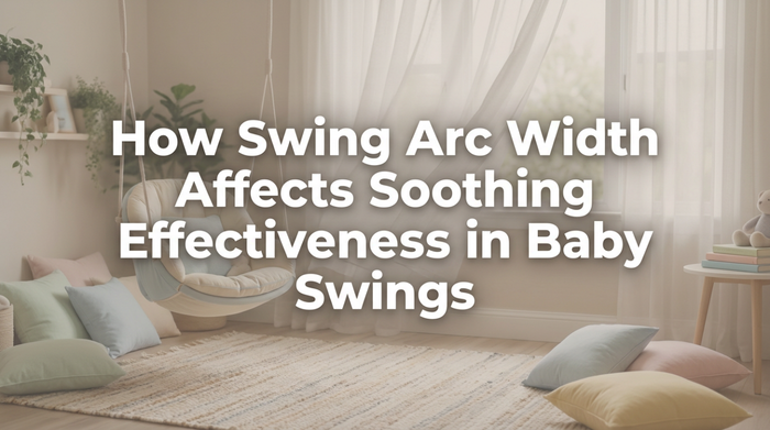 Diagram comparing narrow, medium, and wide swing motion arcs side by side
