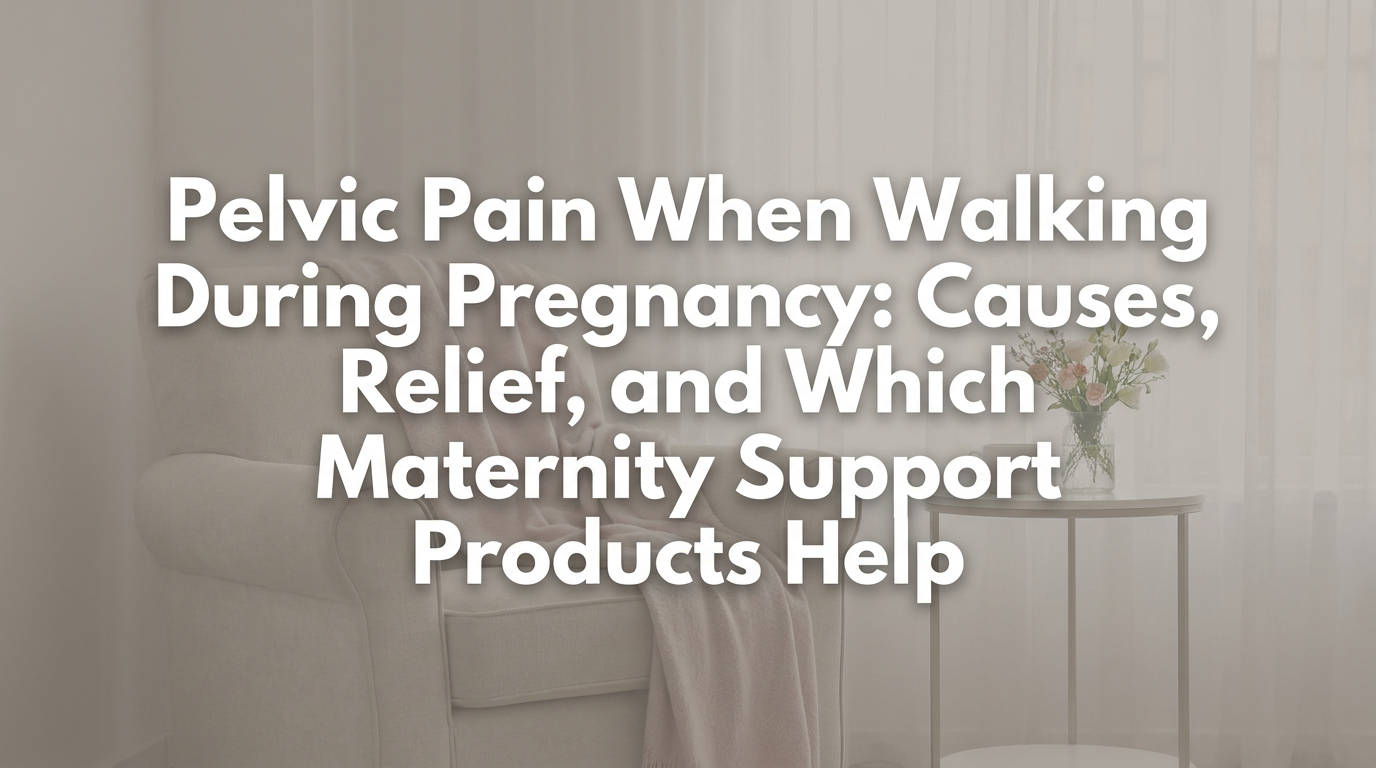 Diagram showing pelvic joint movement during walking in pregnancy