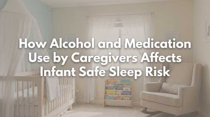 Exhausted parent holding baby during nighttime feeding at 2 AM
