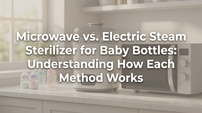 Microwave vs. Electric Steam Sterilizer for Baby Bottles: Understanding How Each Method Works