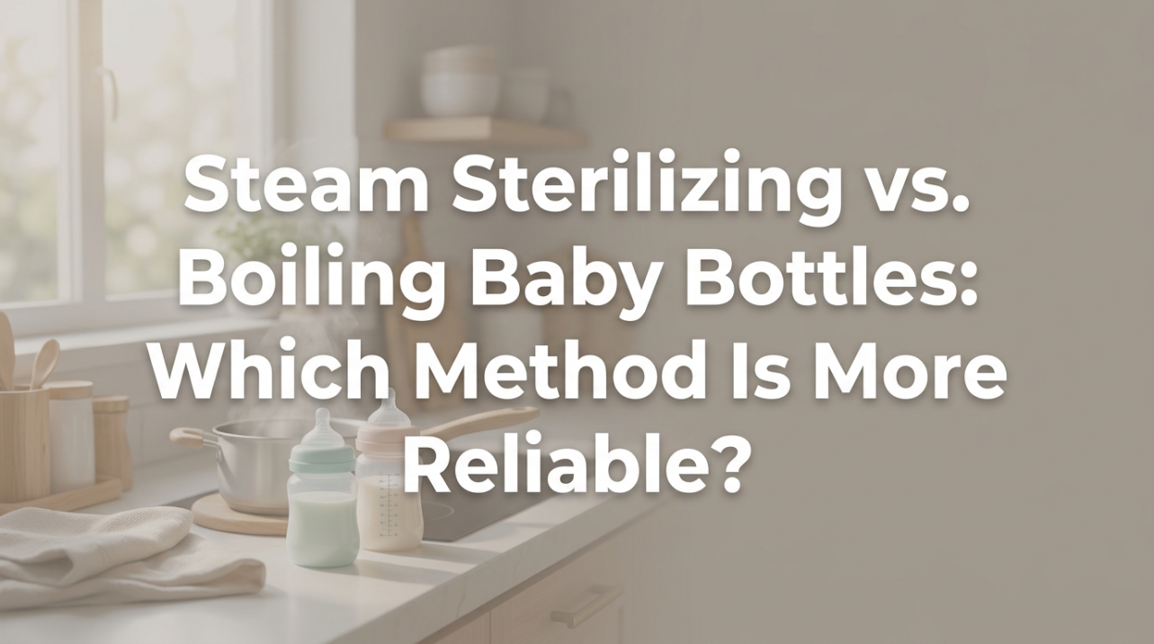 Steam Sterilizing vs. Boiling Baby Bottles: Which Method Is More Reliable?