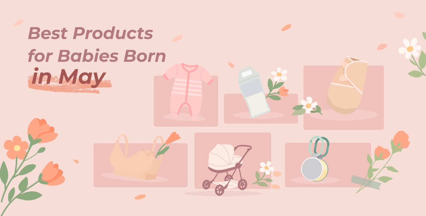 Best Products for Babies Born in May: Spring Outing Essentials