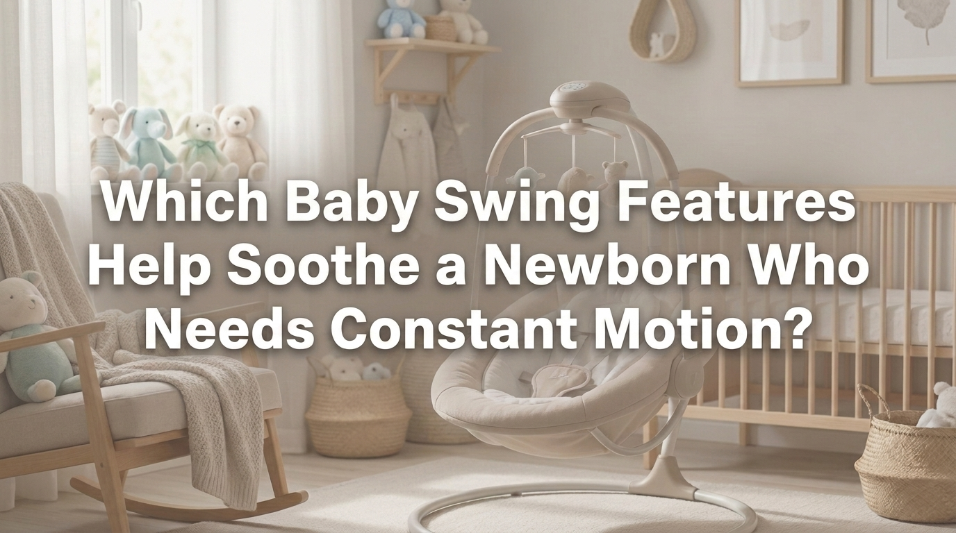 Parent gently rocking a calm newborn baby in their arms with soft natural light