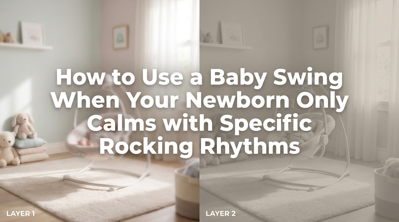 Parent gently rocking a peaceful newborn baby in soft natural light