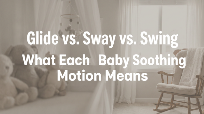 Parent gently swaying newborn baby side to side in loving embrace