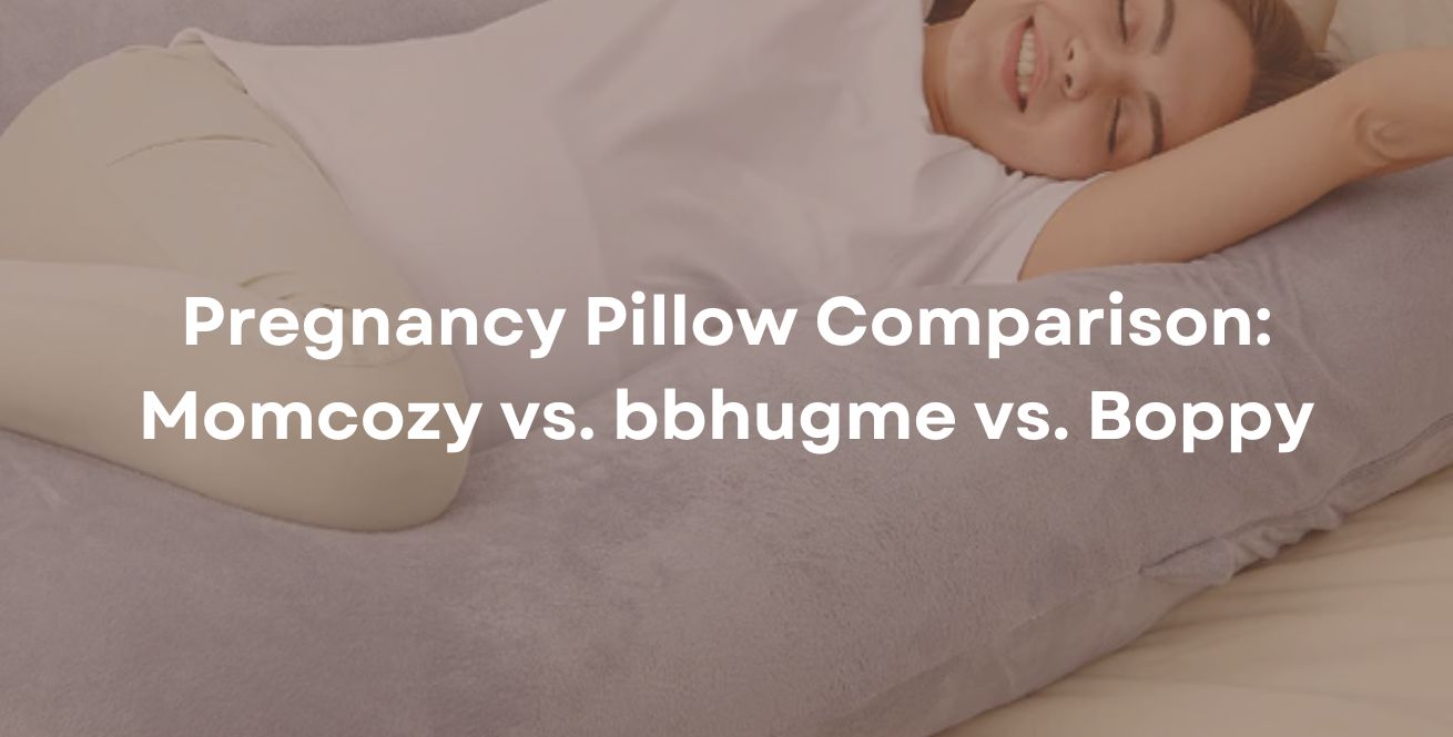 pregnancy pillow comparison chart Boppy U-shaped wedge