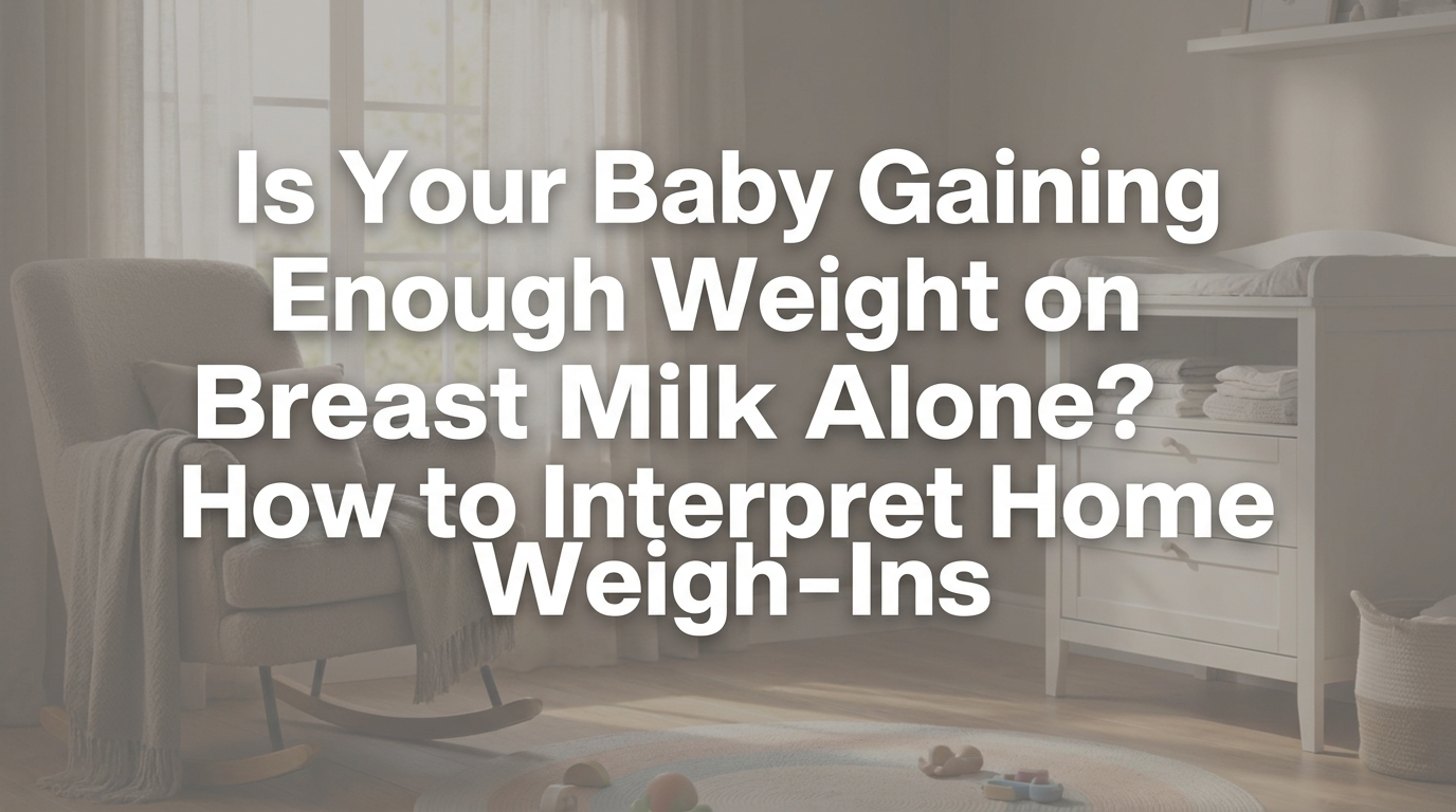 Simple growth curve illustration showing baby weight gain pattern over time