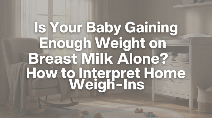 Simple growth curve illustration showing baby weight gain pattern over time