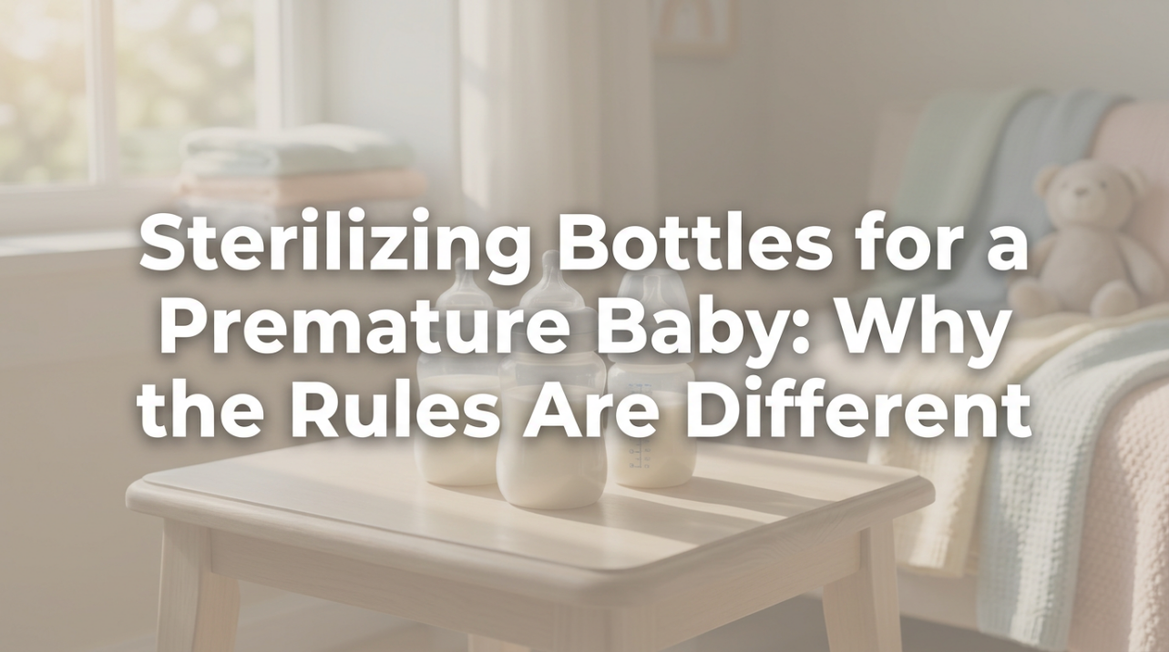 Sterilizing Bottles for a Premature Baby: Why the Rules Are Different