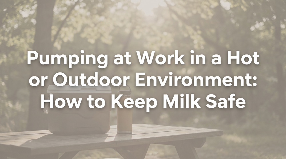 Pumping at Work in Heat or Outdoor Conditions: How to Keep Breast Milk Safe