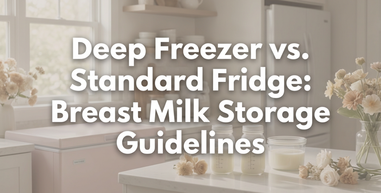 Deep Freezer vs. Standard Fridge: Breast Milk Storage Guidelines