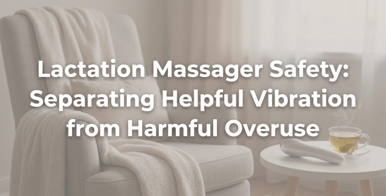 Lactation Massager Safety: Separating Helpful Vibration from Harmful Overuse