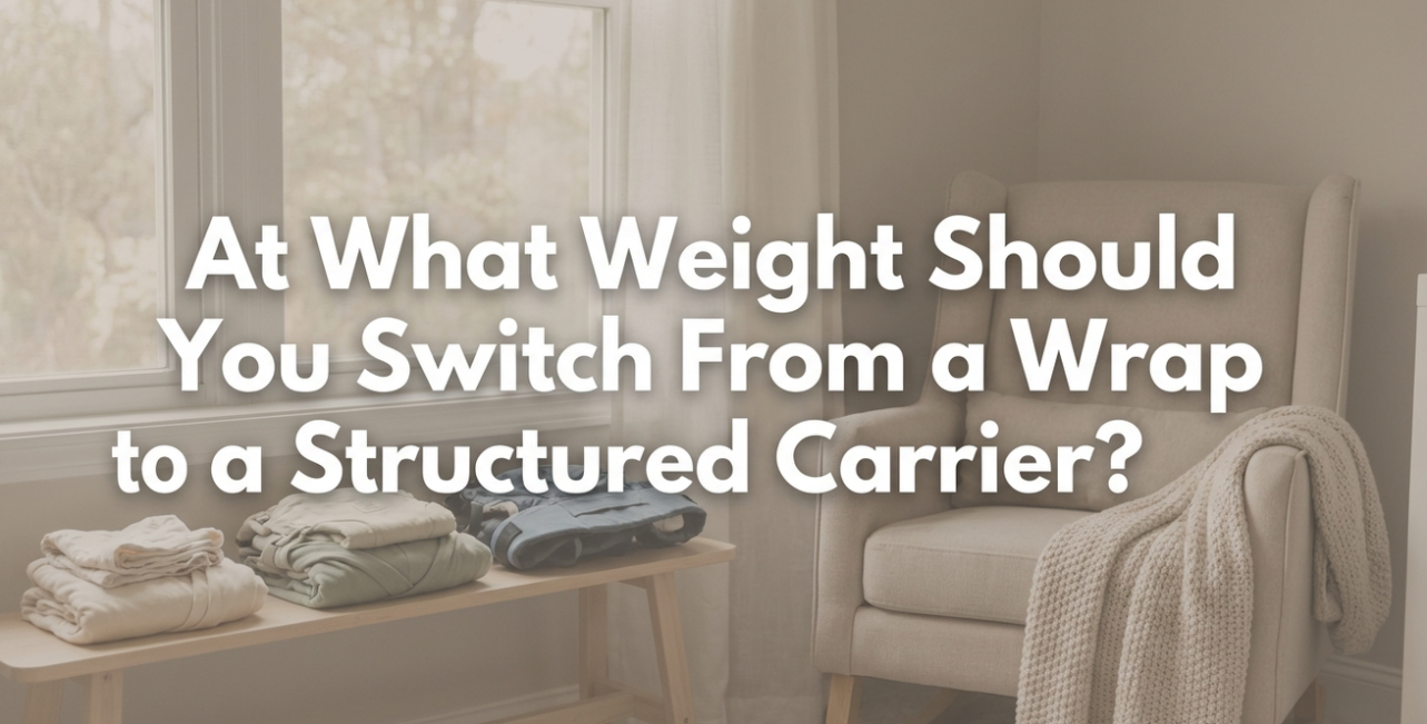 At What Weight Should You Switch From a Wrap to a Structured Carrier?