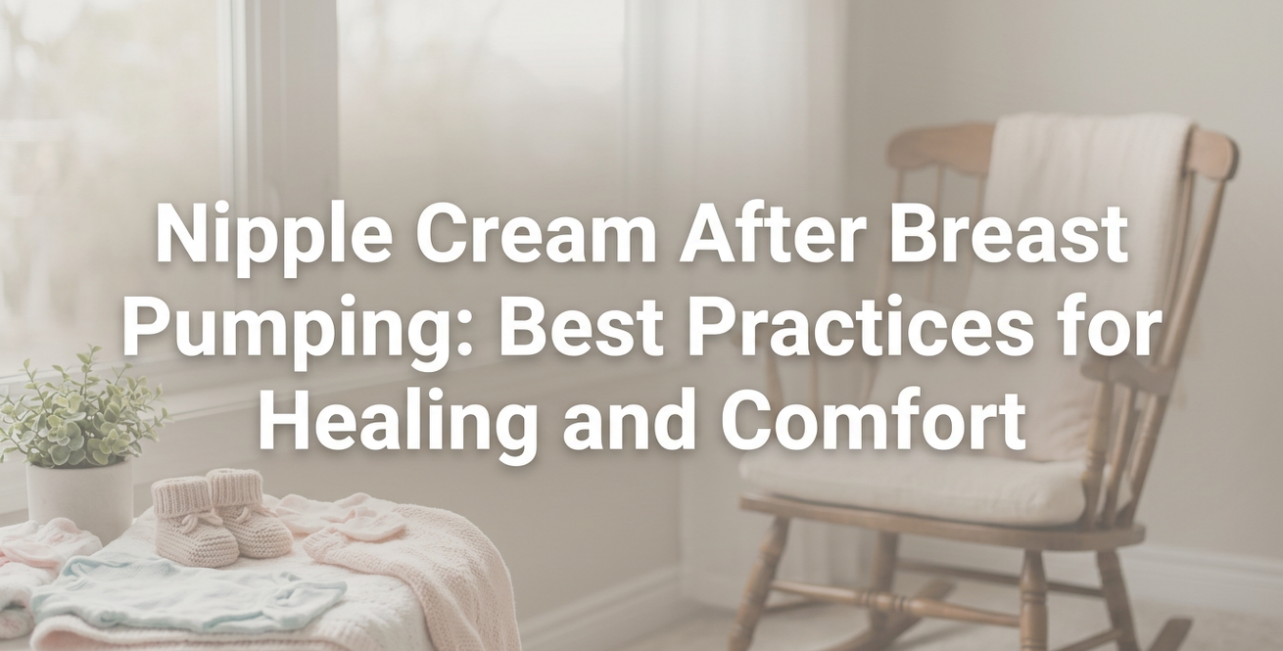 Nipple Cream After Breast Pumping: Best Practices for Healing and Comfort