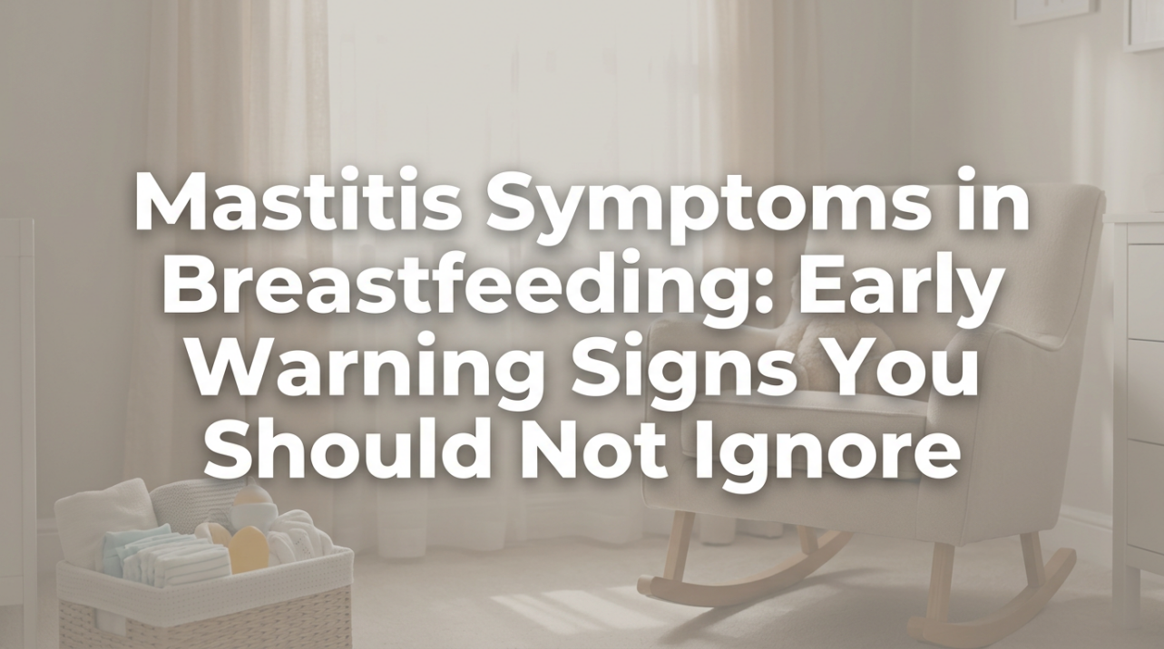 Mastitis Symptoms in Breastfeeding: Early Warning Signs You Should Not Ignore