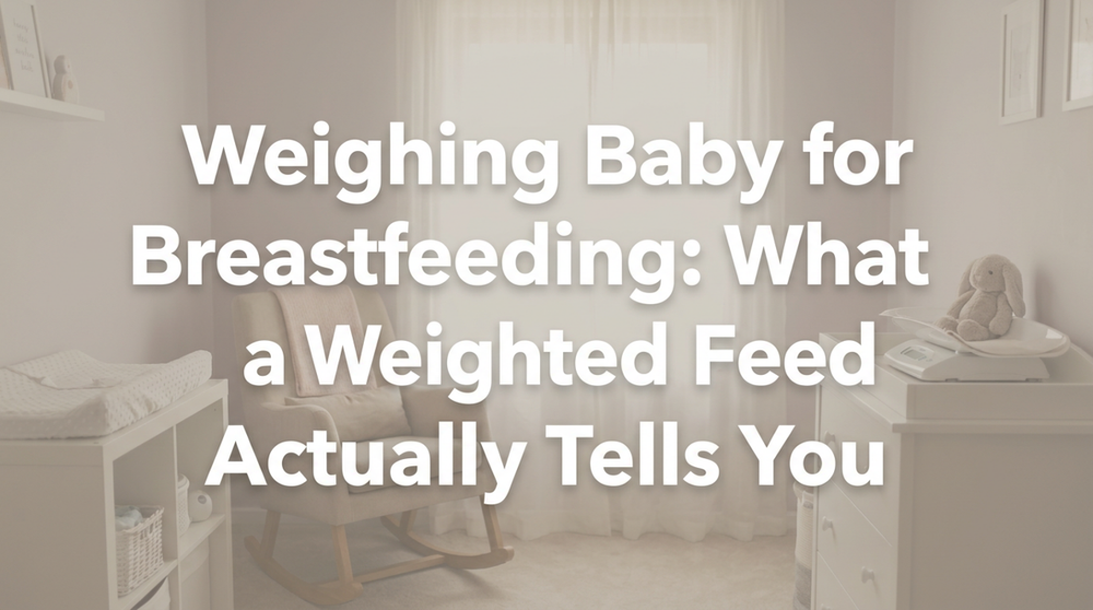 Weighing Baby for Breastfeeding: What a Weighted Feed Actually Tells You