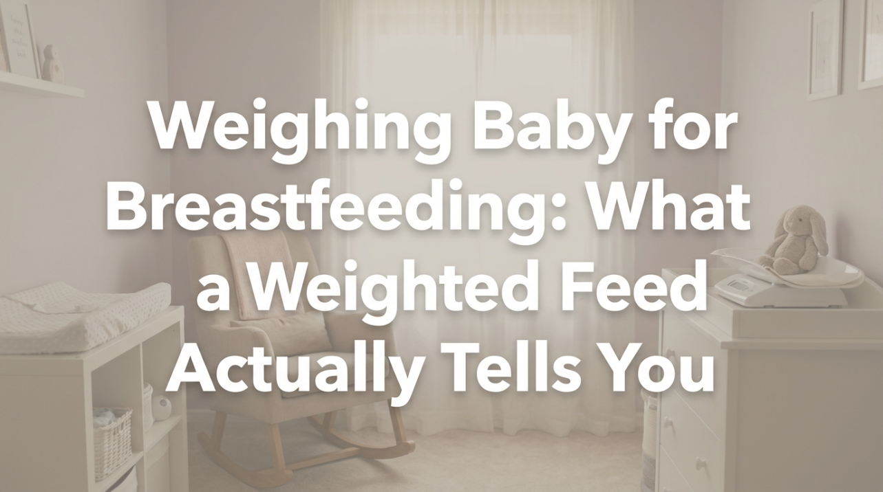 Weighing Baby for Breastfeeding: What a Weighted Feed Actually Tells You