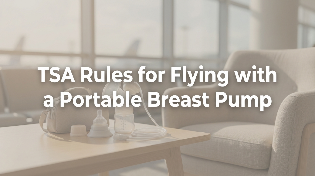 TSA Rules for Flying with a Portable Breast Pump