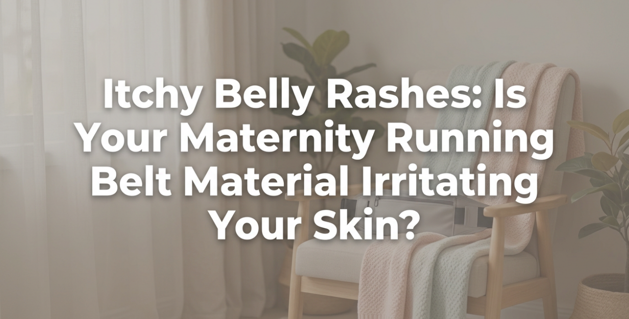 Itchy Belly Rashes: Is Your Maternity Running Belt Material Irritating Your Skin?