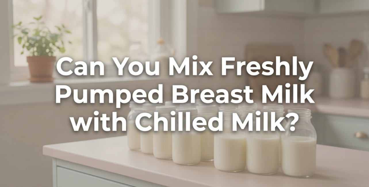 Can You Mix Freshly Pumped Breast Milk with Chilled Milk?