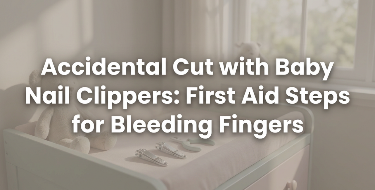 Accidental Cut with Baby Nail Clippers: First Aid Steps for Bleeding Fingers