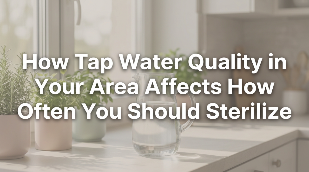 How Tap Water Quality in Your Area Affects How Often You Should Sterilize