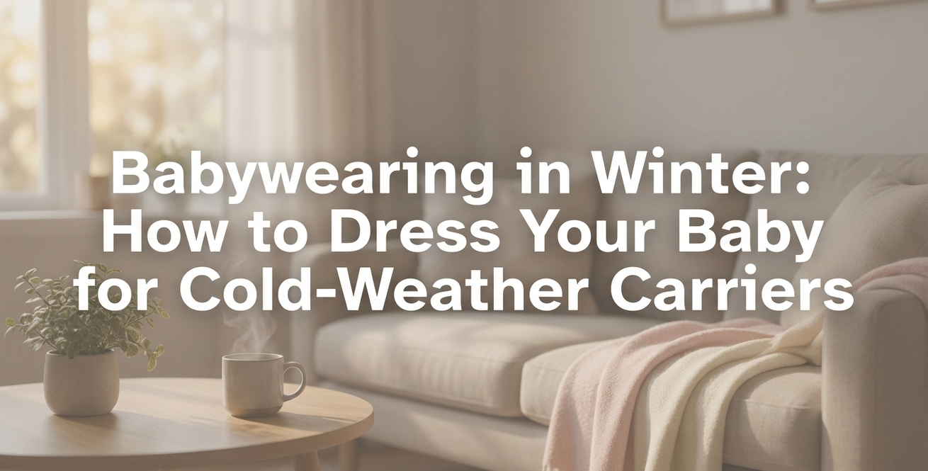 Babywearing in Winter: How to Dress Your Baby for Cold-Weather Carriers