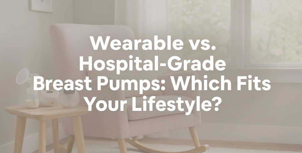 Wearable vs. Hospital-Grade Breast Pumps: Which Fits Your Lifestyle?