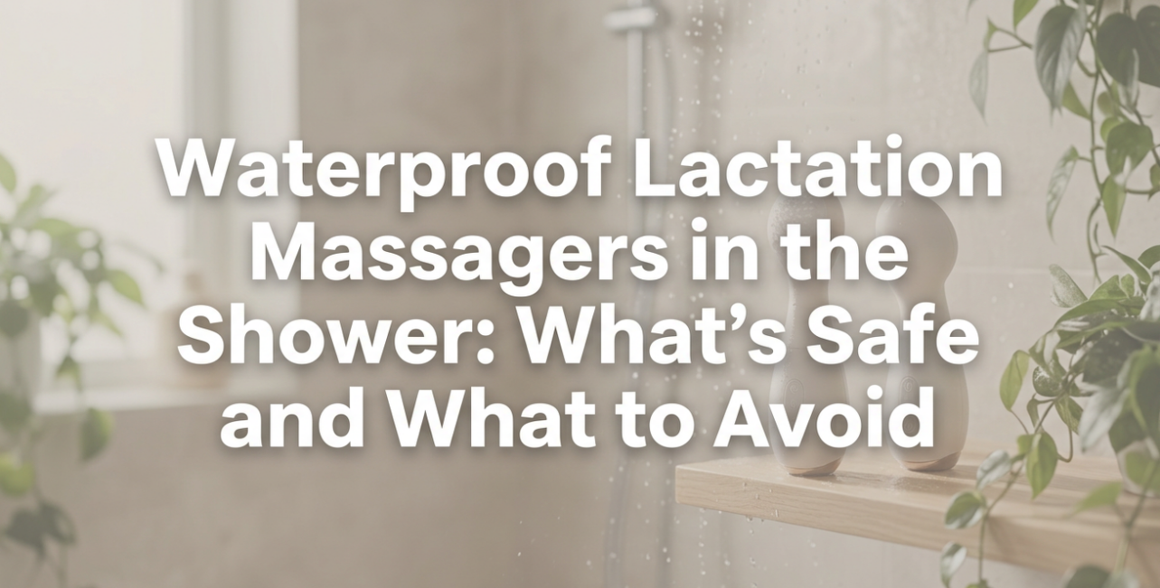 Waterproof Lactation Massagers in the Shower: What’s Safe and What to Avoid