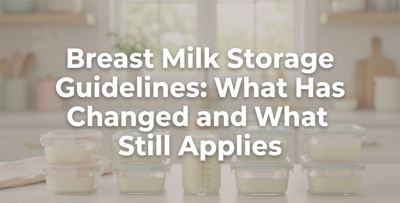 Breast Milk Storage Guidelines: What Has Changed and What Still Applies