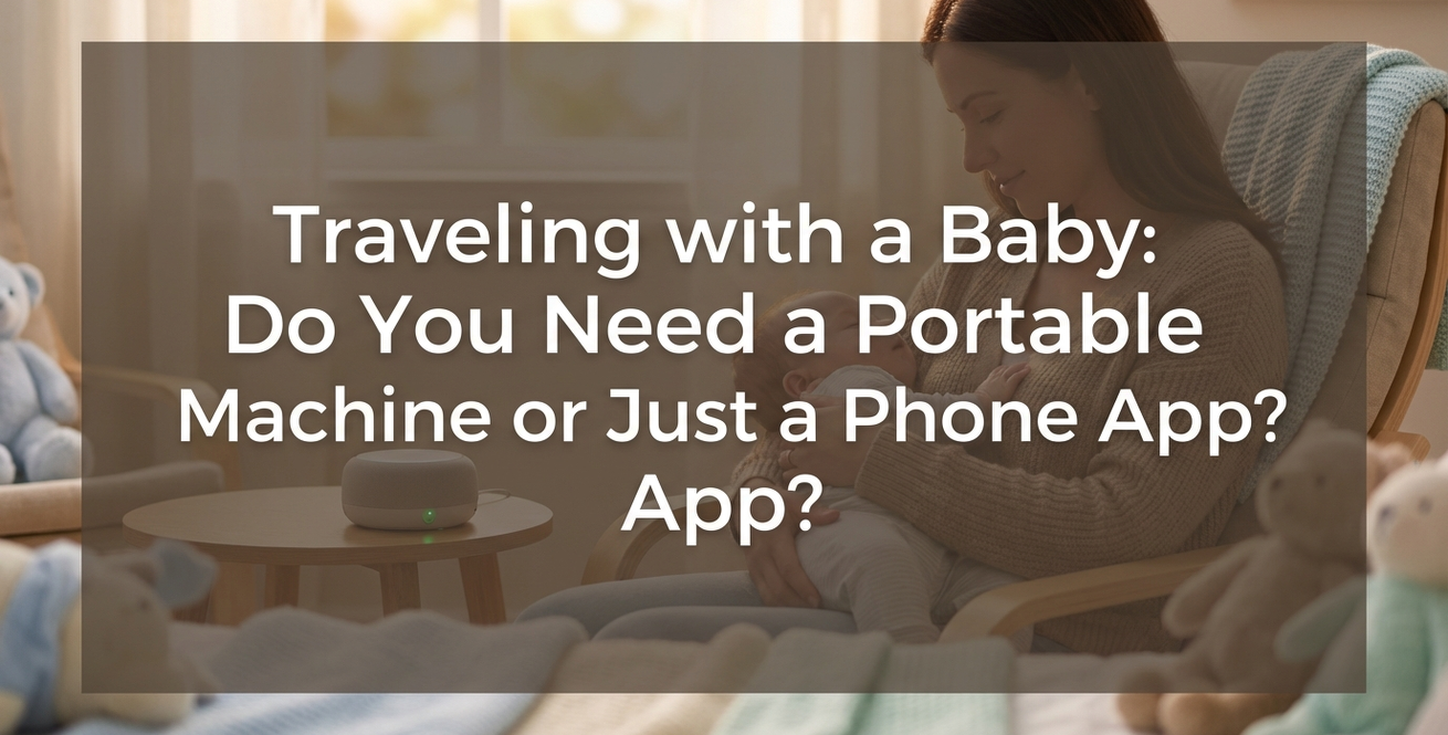 Traveling with a Baby: Do You Need a Portable Sound Machine or Just a Phone App