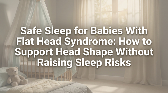 Safe Sleep for Babies With Flat Head Syndrome: How to Support Head Shape Without Raising Sleep Risks