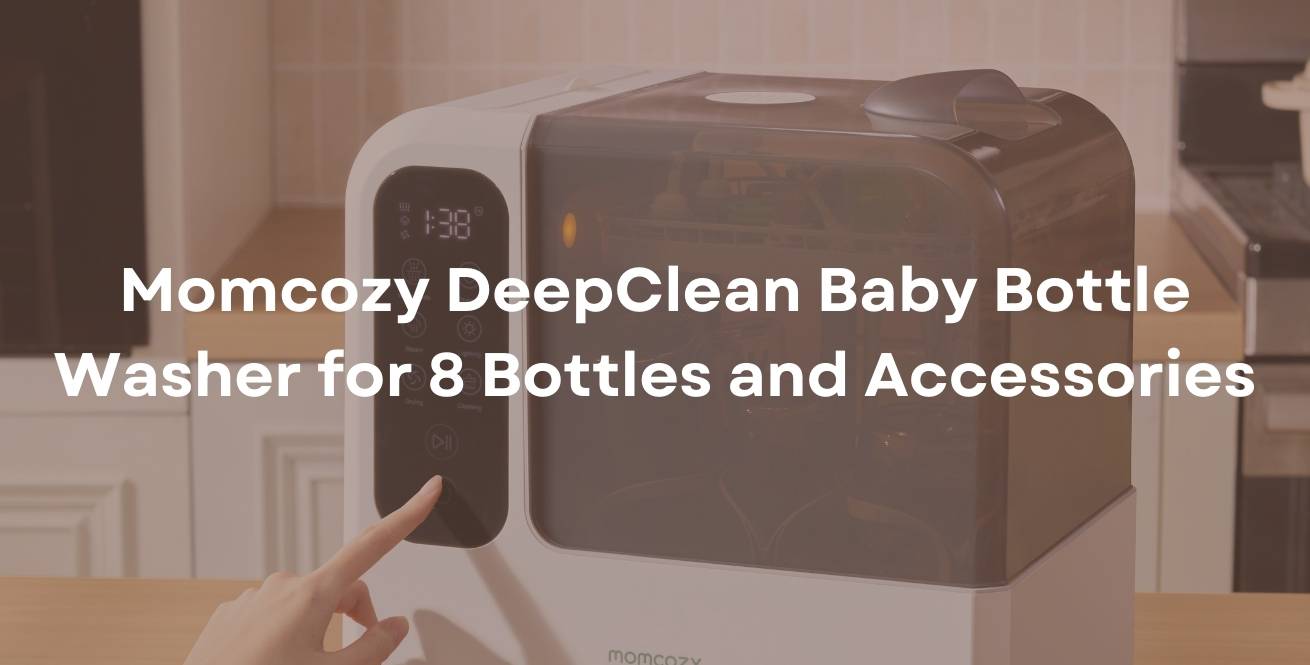 Momcozy DeepClean Baby Bottle Washer for 8 Bottles and Accessories