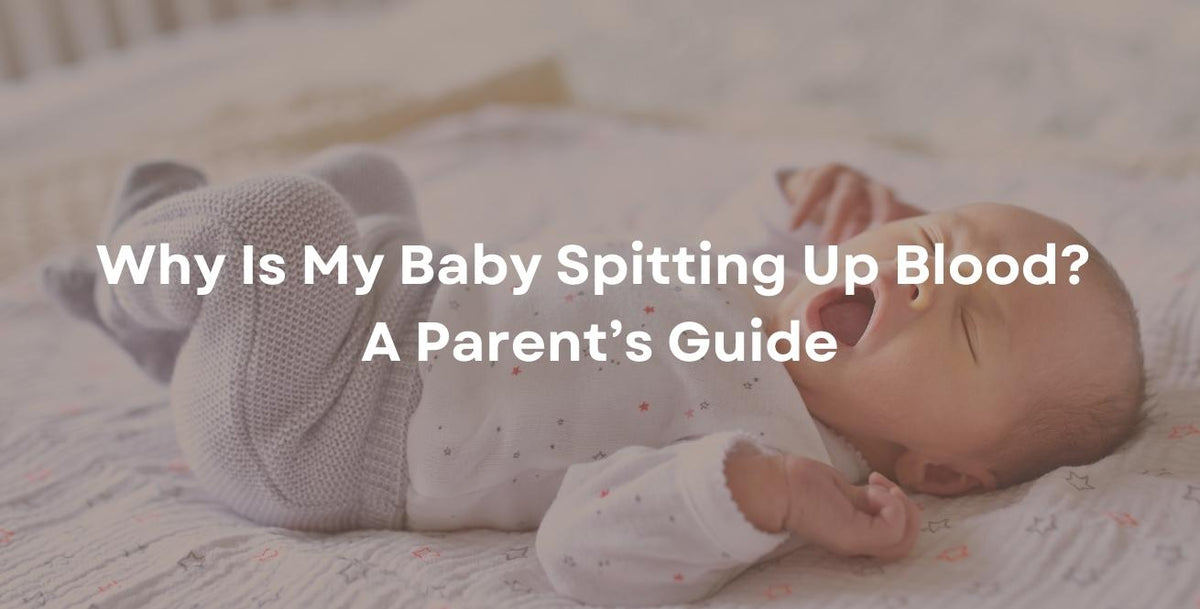 Infant Spitting Up Blood? What Different Colors Mean & When to Act
