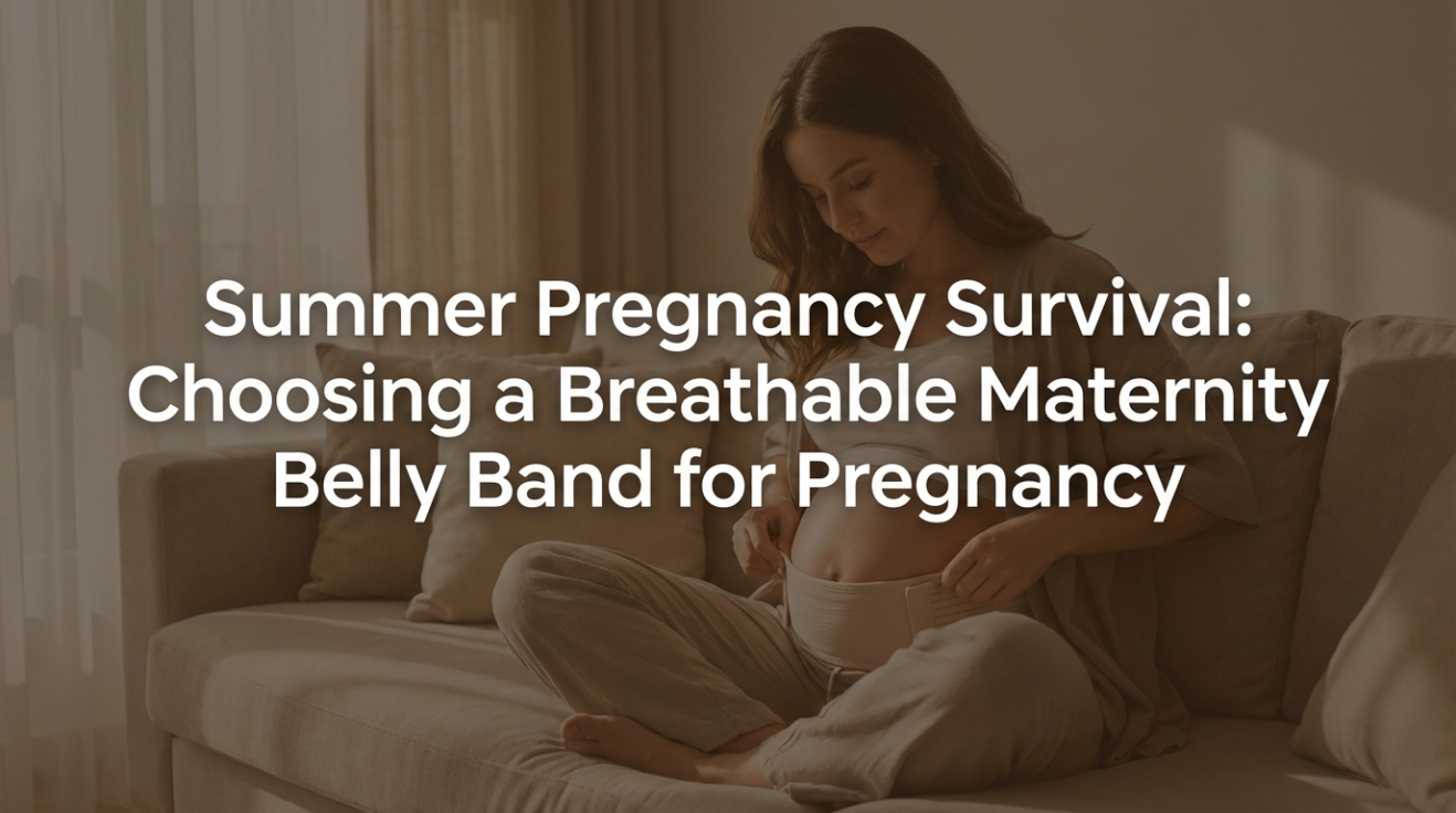 Summer Pregnancy Survival: Choosing a Breathable Maternity Belly Band for Pregnancy