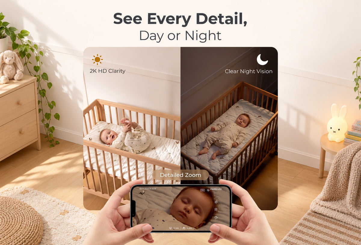 Momcozy Contact-Free Smart Baby Monitor (BM08)